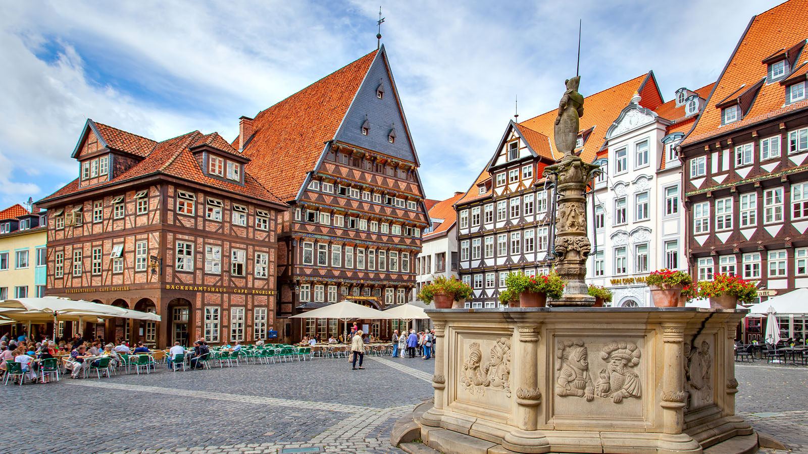 Hildesheim med vinfest