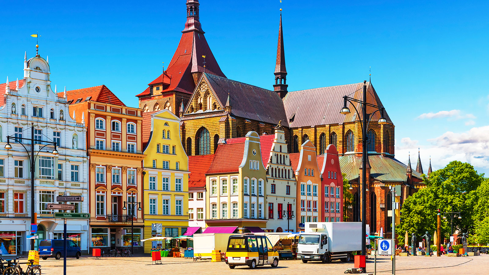 Påskmarknad i Rostock